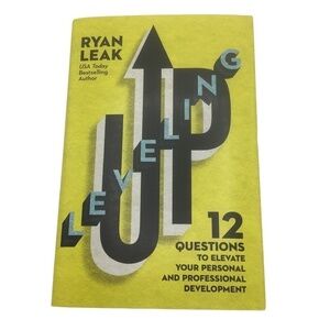 New Signed With Autograph Ryan Leak Leveling Up Bestselling Author Hardcover